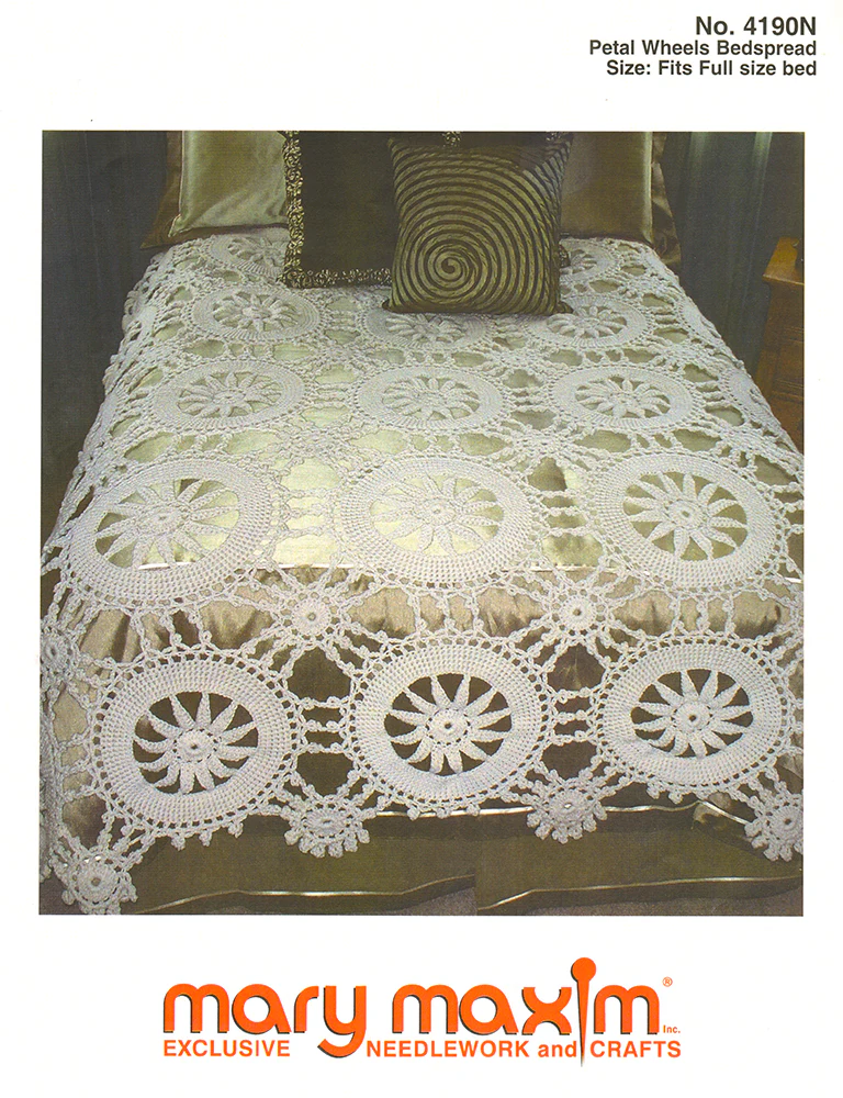Petal Wheels Bedspread Pattern - Image 2