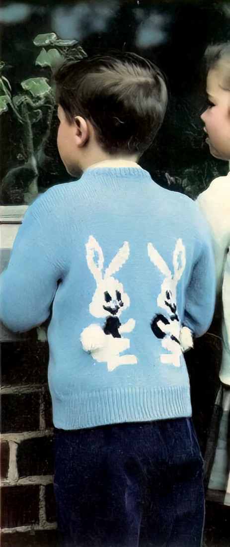 Peter Cottontail Cardigan Pattern - Image 2