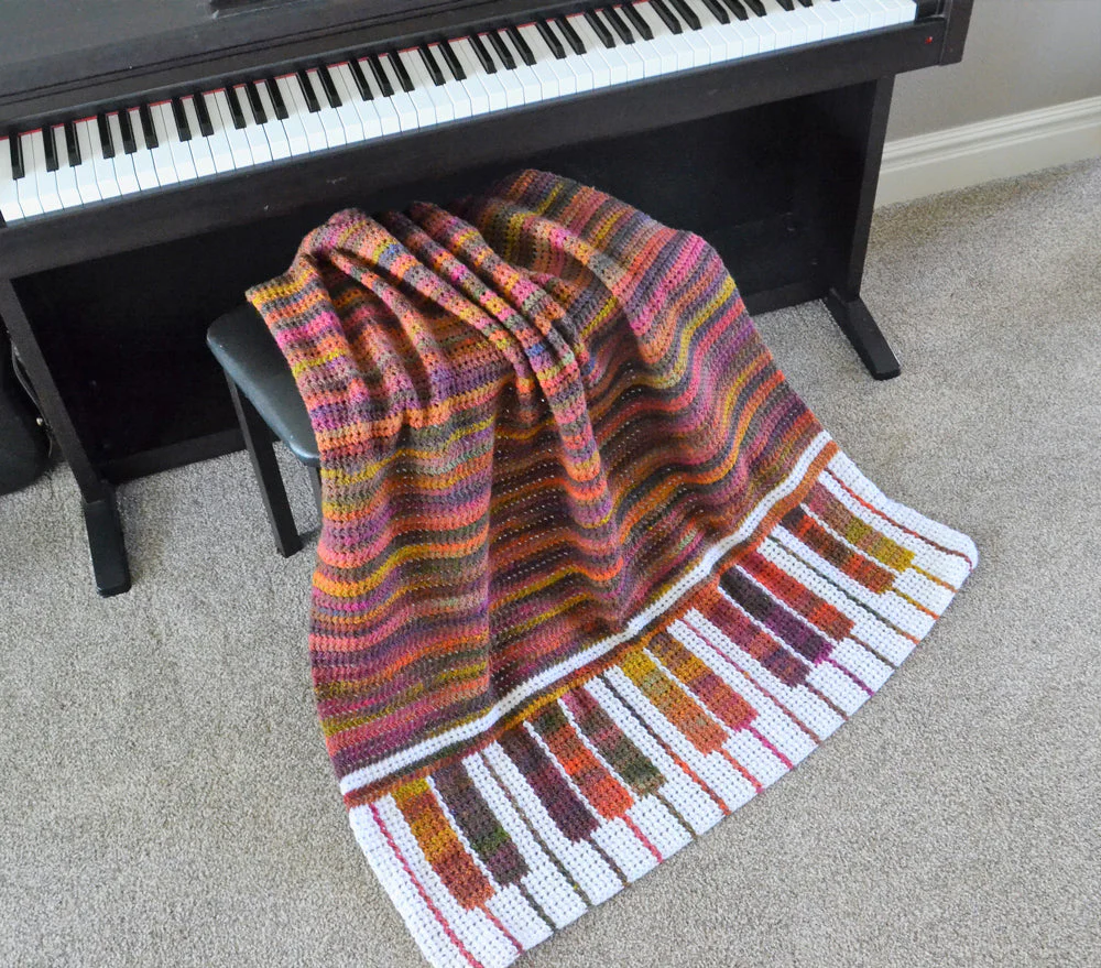 Piano Pizzazz Blanket - Image 2