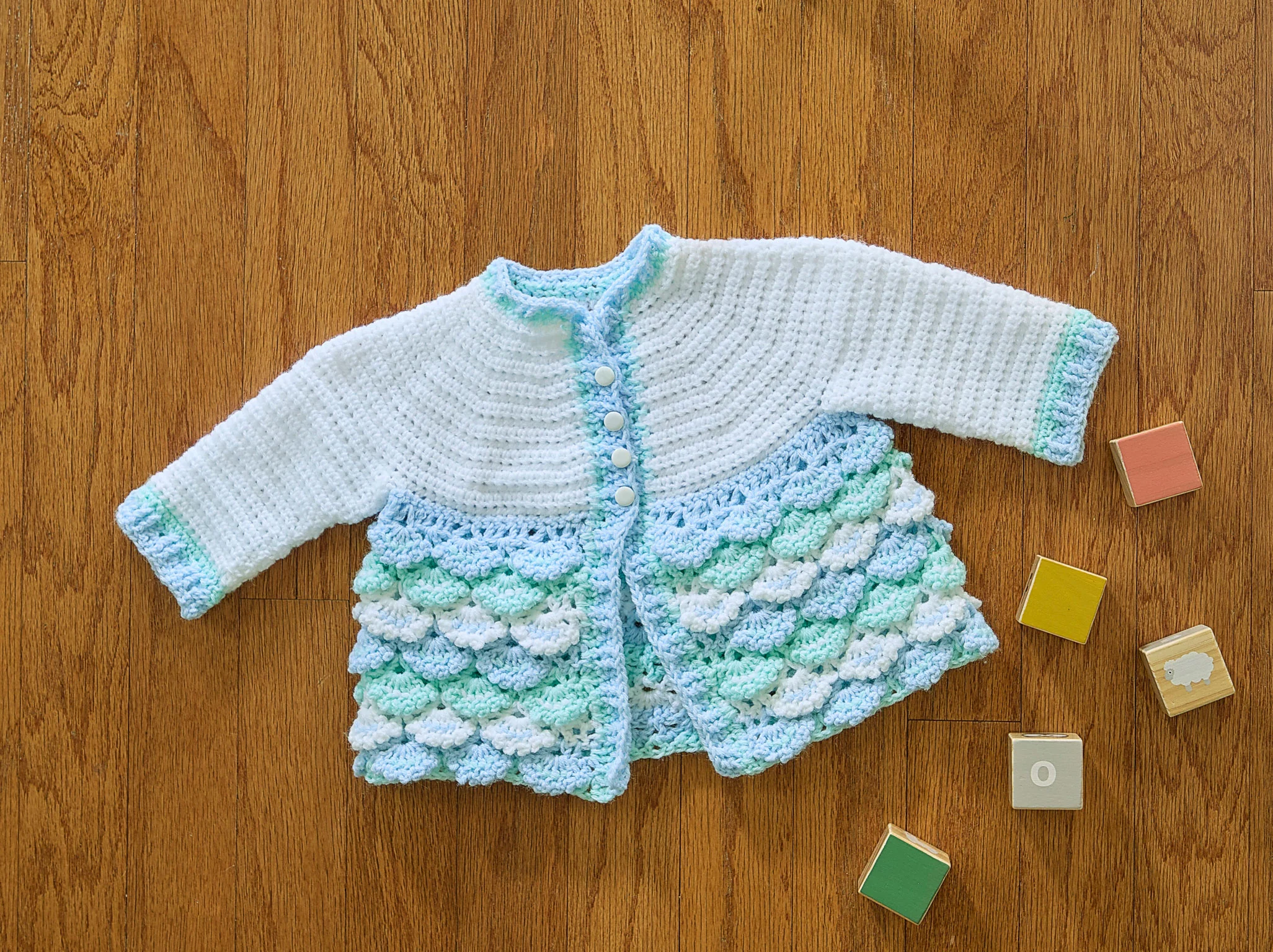 Picot Shells Baby Set - Image 3