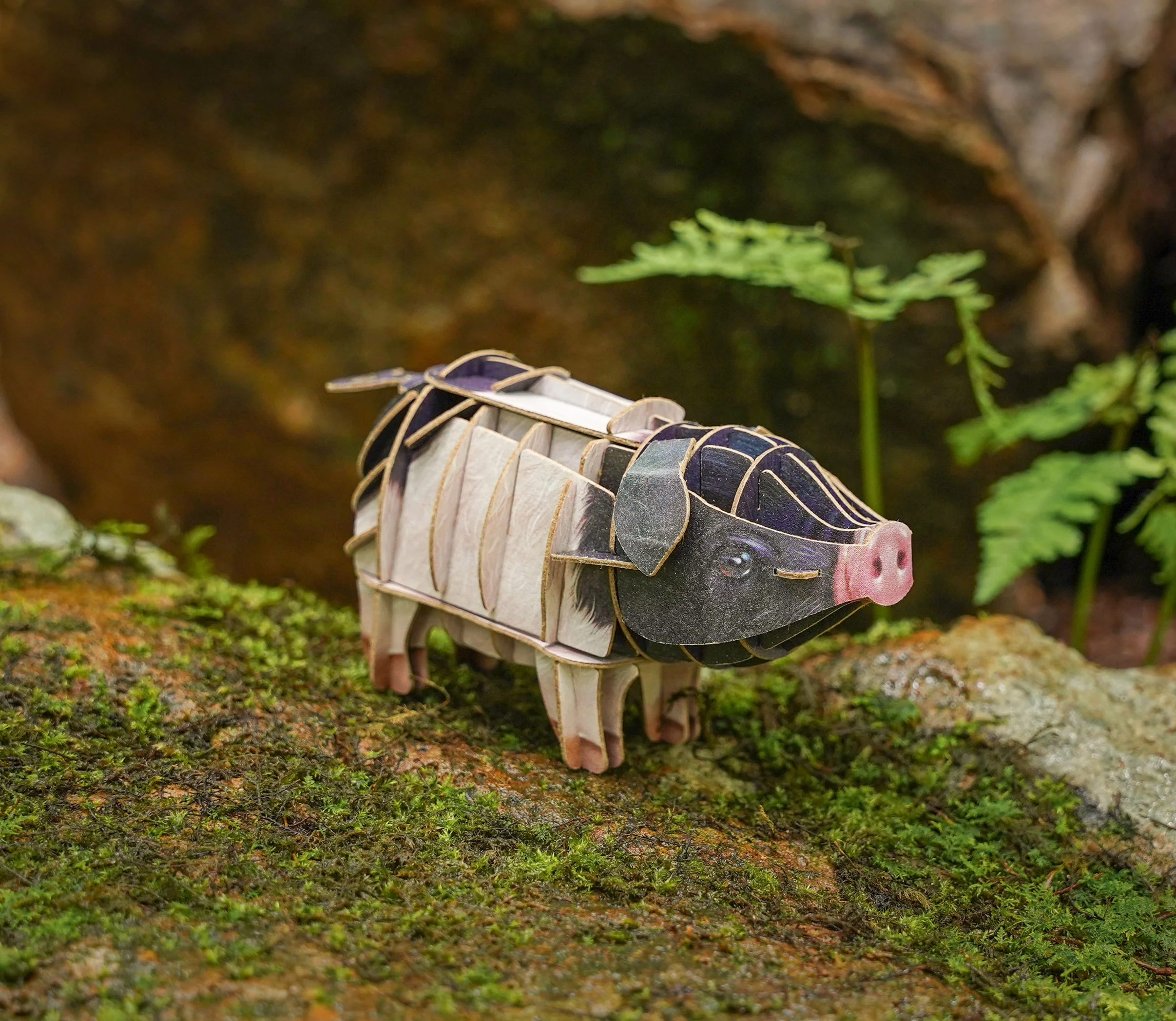 Pig Voices of Nature Wood Model Kit - Image 3