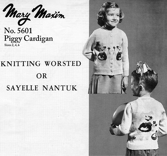 Piggy Cardigan Pattern - Image 2