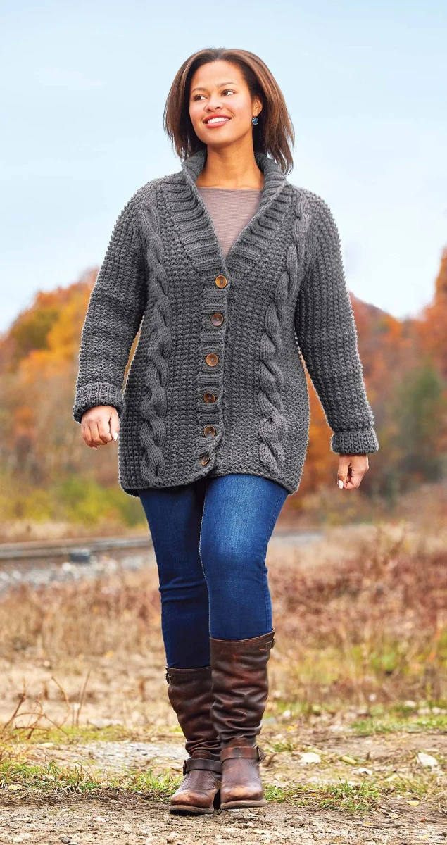Pillar Cabled Jacket - Image 4