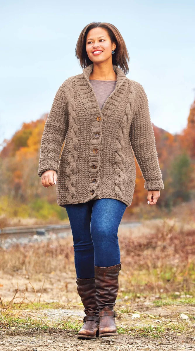 Pillar Cabled Jacket - Image 7