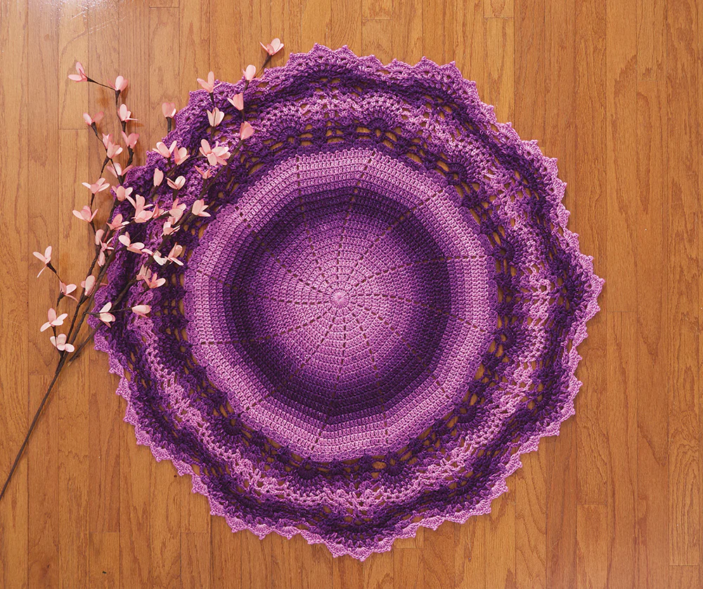 Pineapple Border Baby Blanket - Image 2