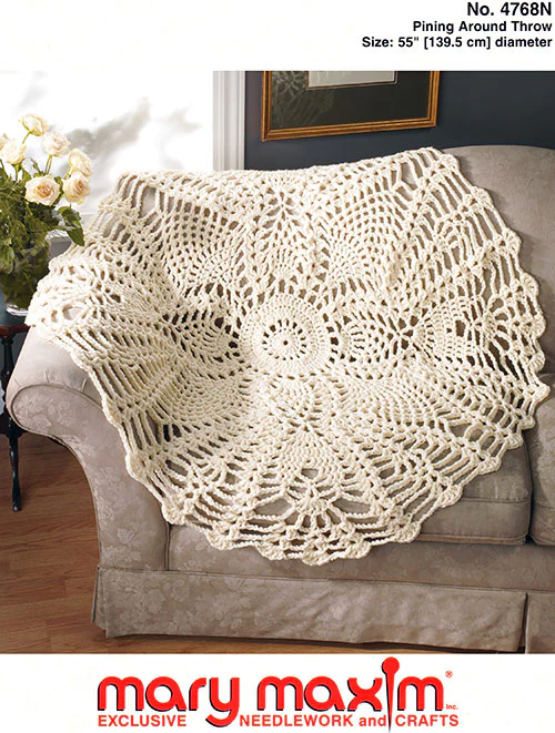 Pining Around Throw Pattern - Image 2