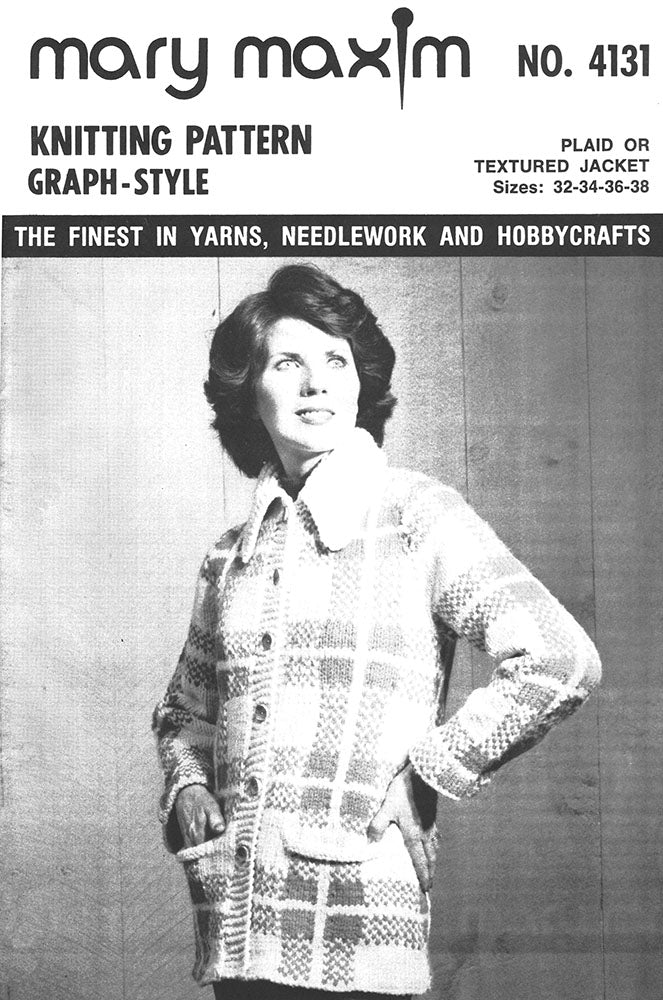 Plaid or Textured Jacket Pattern - Image 2