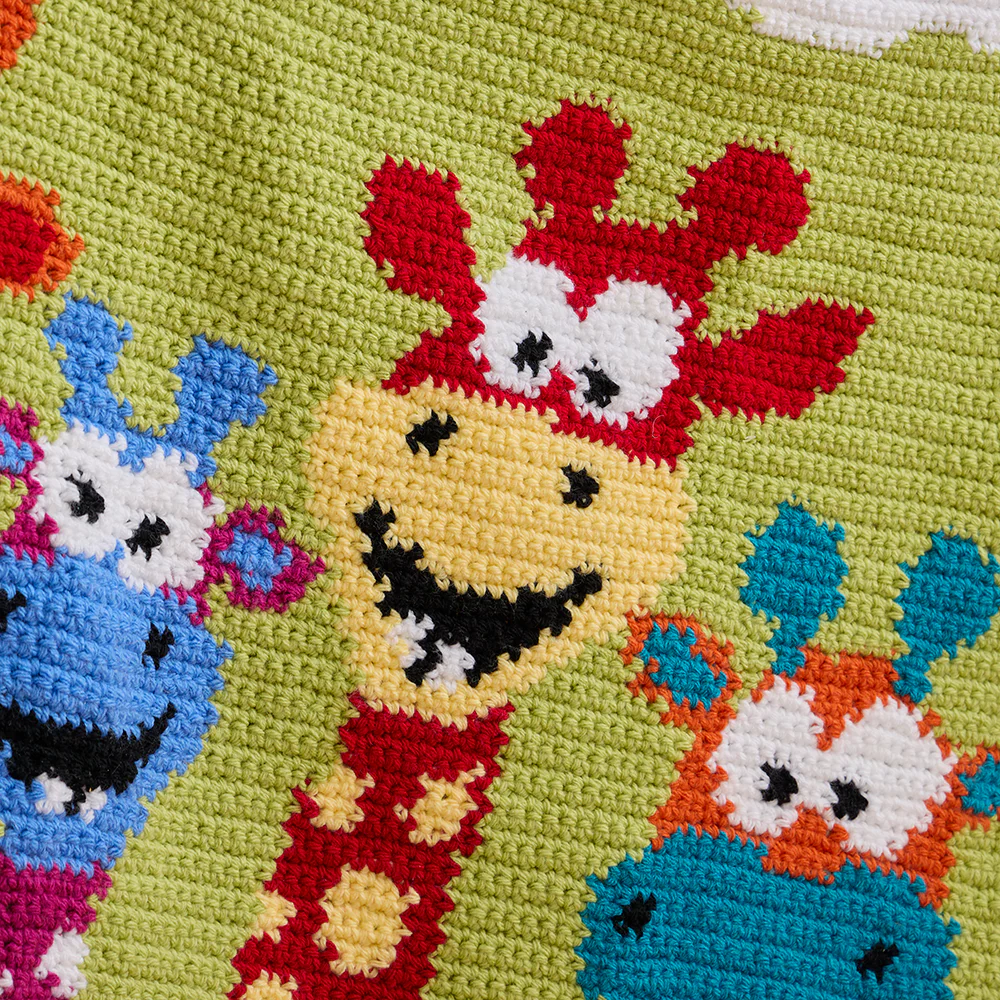 Playful Giraffes Baby Blanket - Image 2