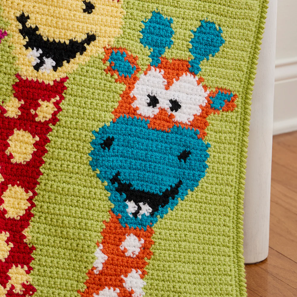 Playful Giraffes Baby Blanket - Image 3