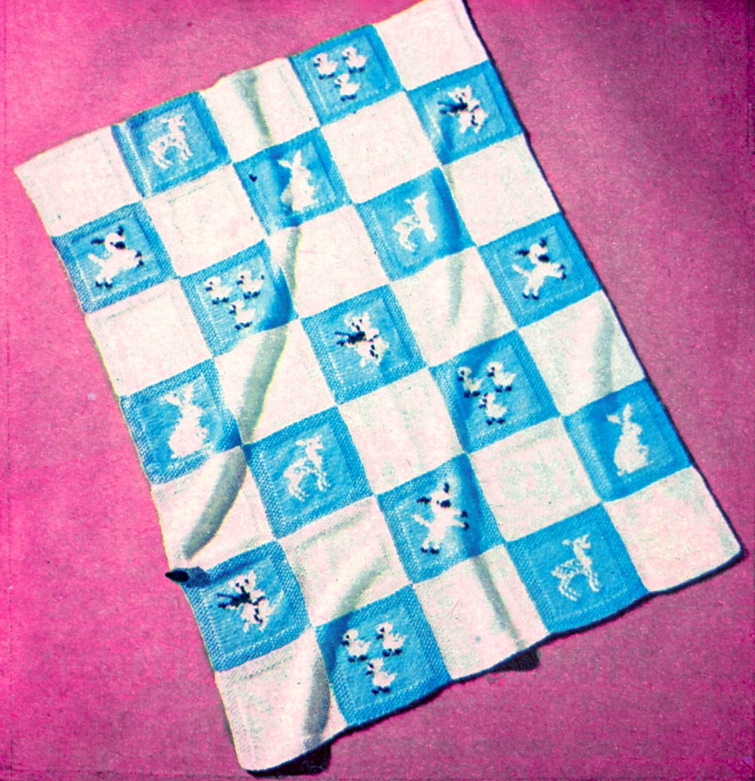 Playing Card, Colonial Rose and Baby Afghan Pattern - Image 2