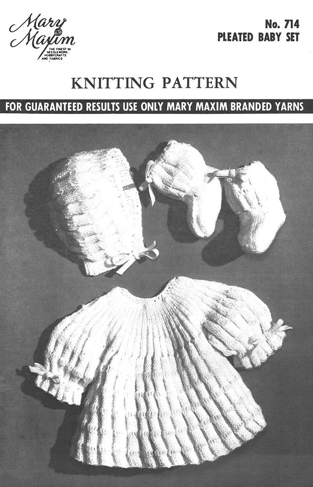 Pleated Baby Set Pattern - Image 2