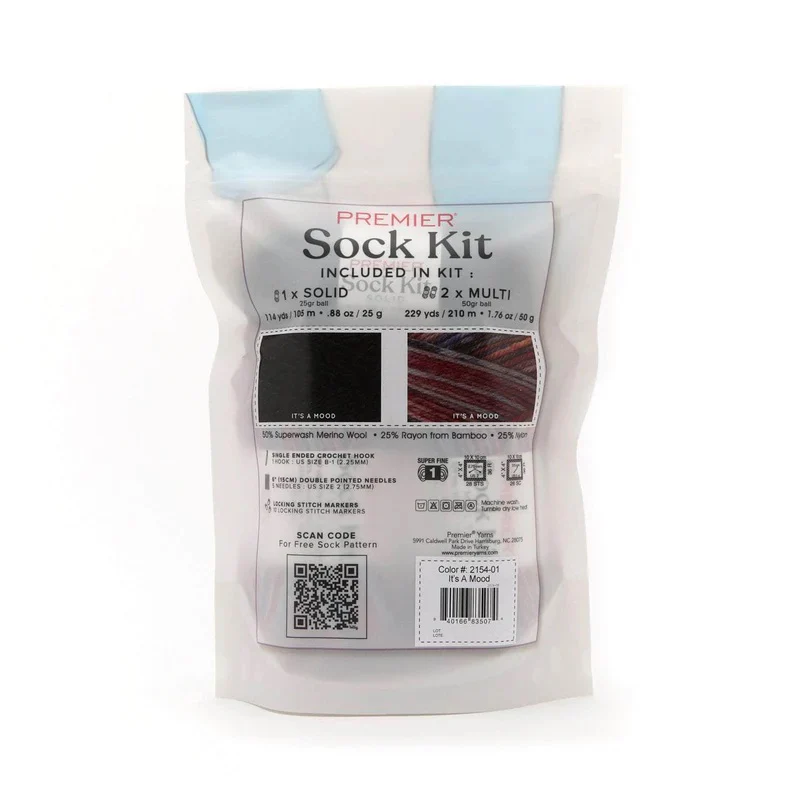 Premier Knit or Crochet Sock Kits - Image 3