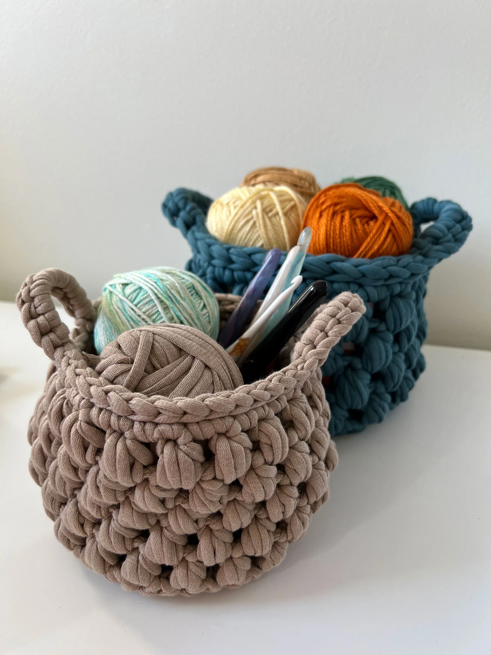 Puff Stitch Baskets - Image 2