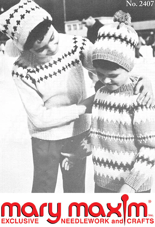 Pullover and Stocking Cap Pattern - Image 2