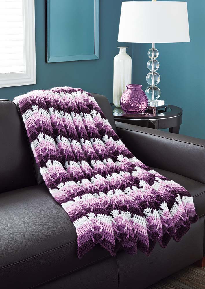 Radiance Ripple Afghan - Image 2
