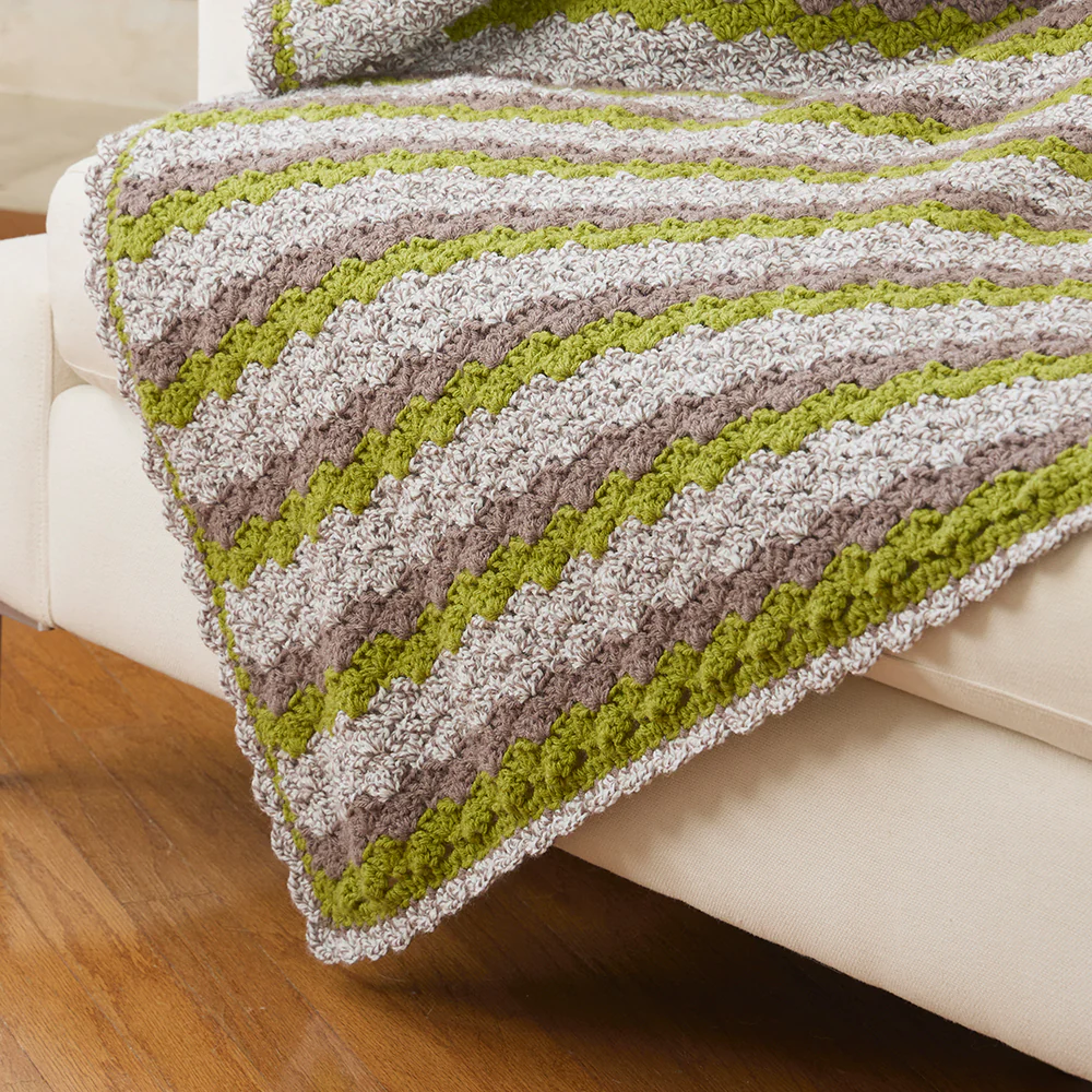 Ragg Double Ripple Afghan - Image 2