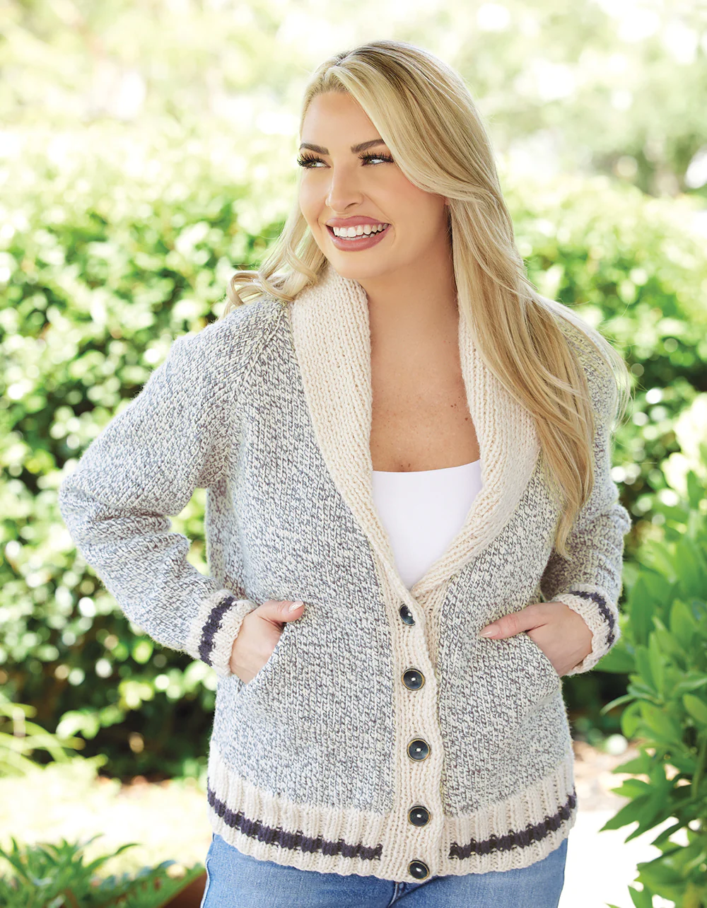 Raglan Rag Cardigan - Image 7