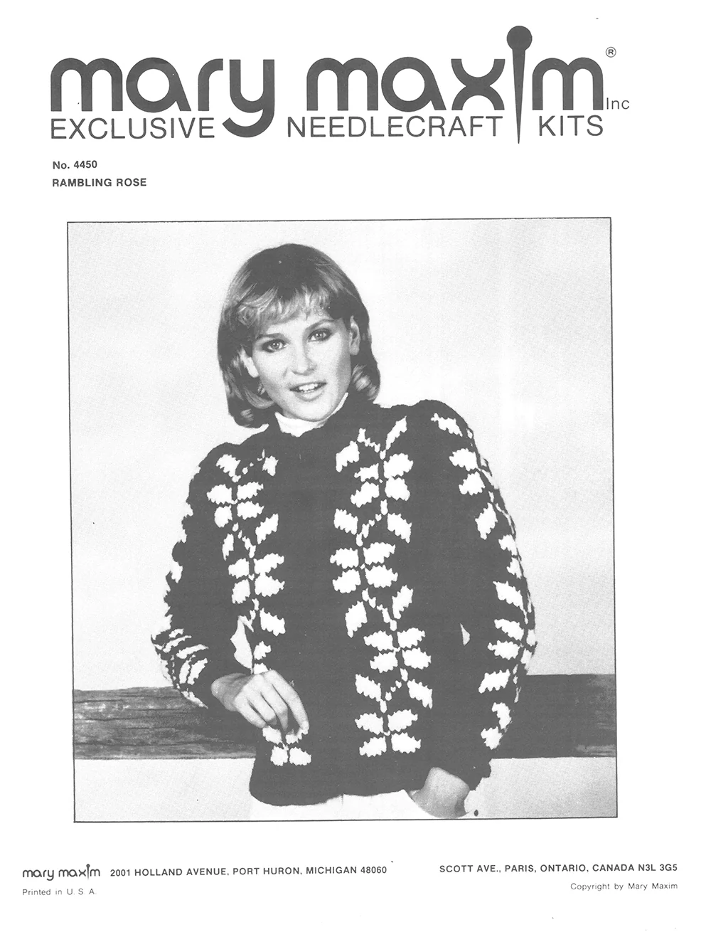 Rambling Rose Sweater Pattern - Image 2