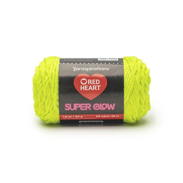 Red Heart Super Glow Yarn - Image 3