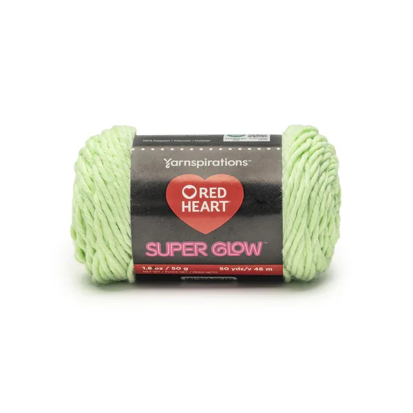Red Heart Super Glow Yarn - Image 4
