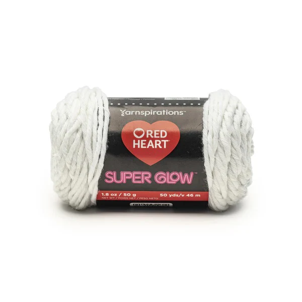 Red Heart Super Glow Yarn - Image 7