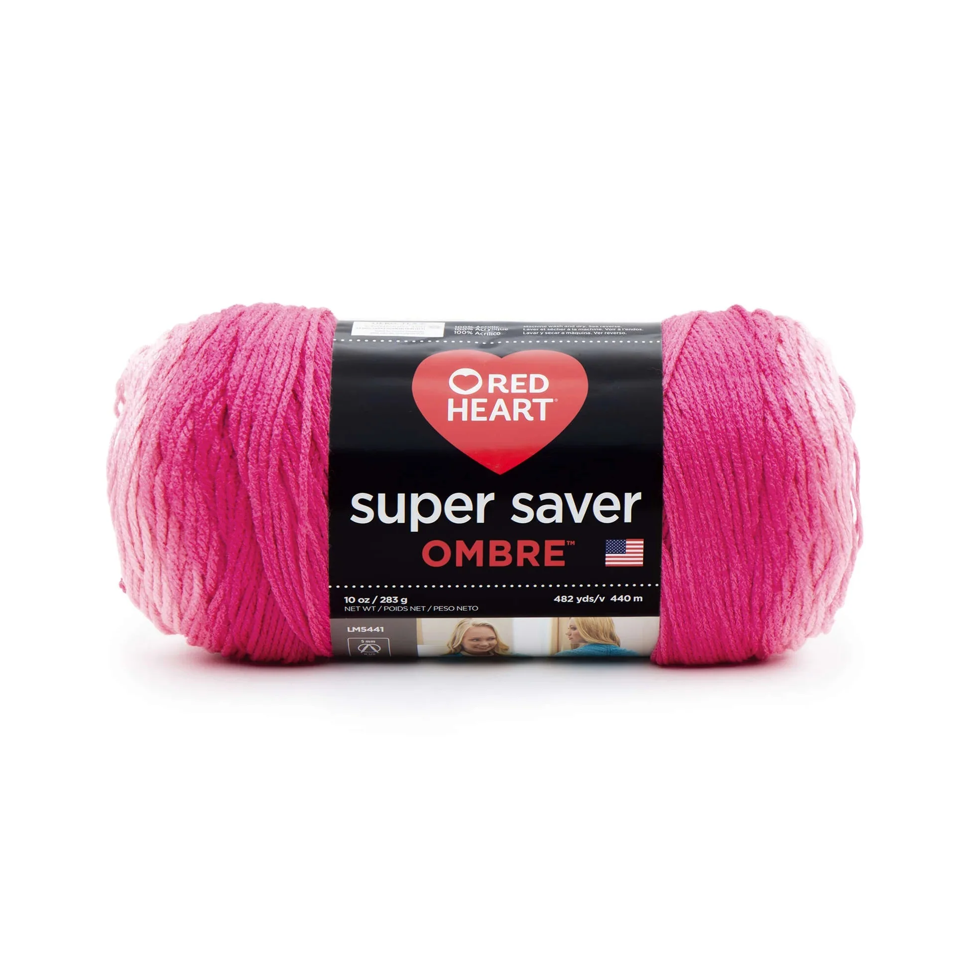 Red Heart Super Saver Ombre Yarn - Image 14