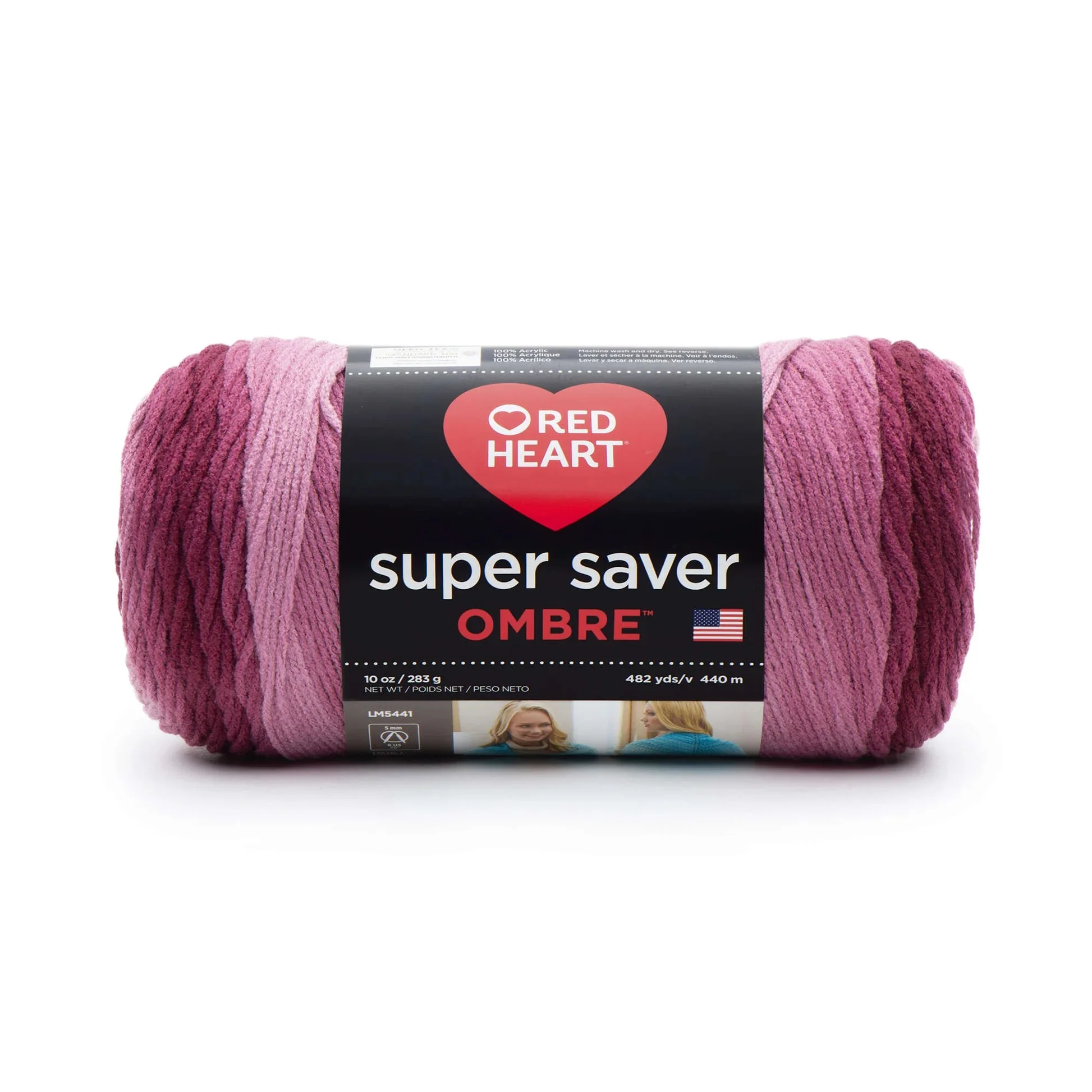 Red Heart Super Saver Ombre Yarn - Image 24