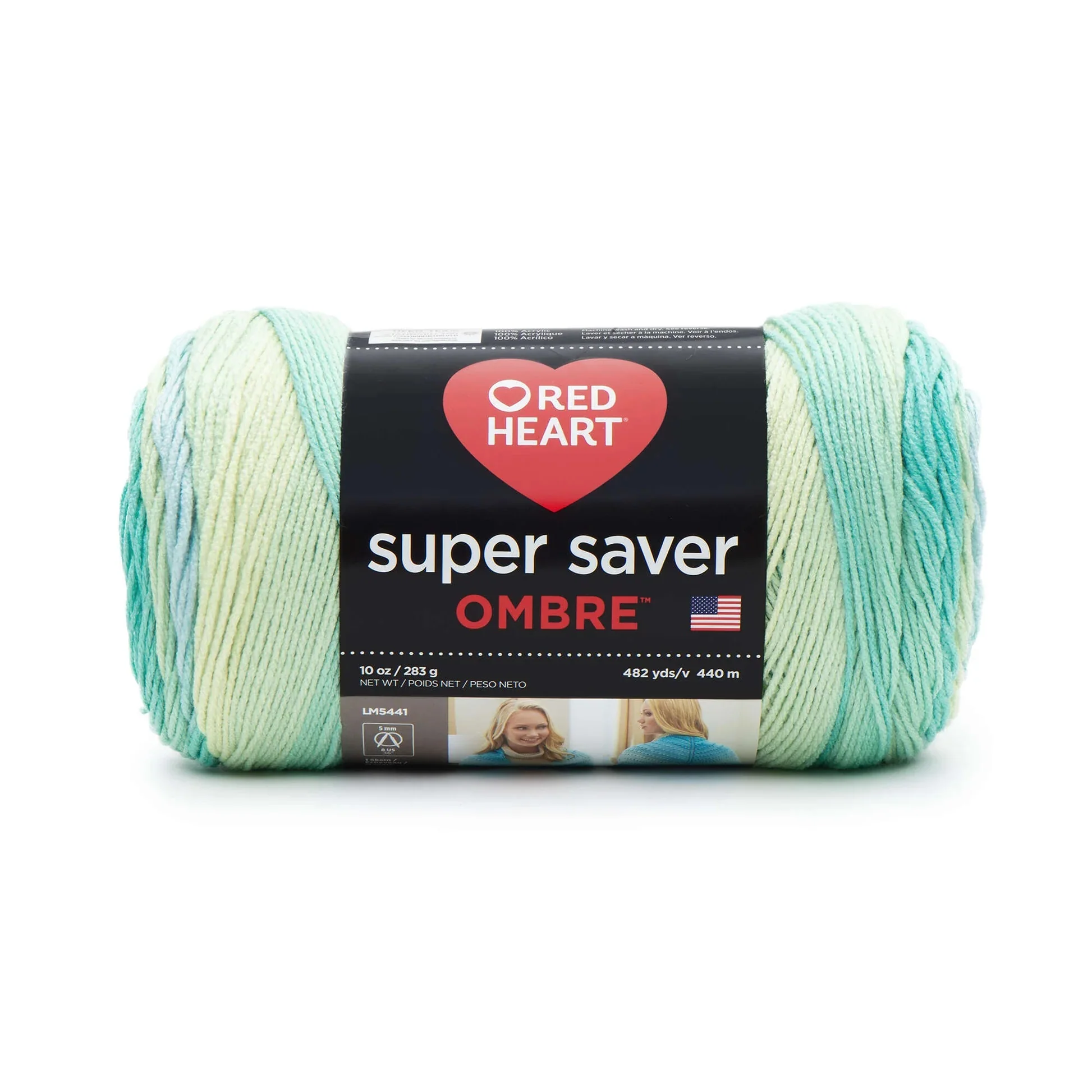 Red Heart Super Saver Ombre Yarn - Image 30