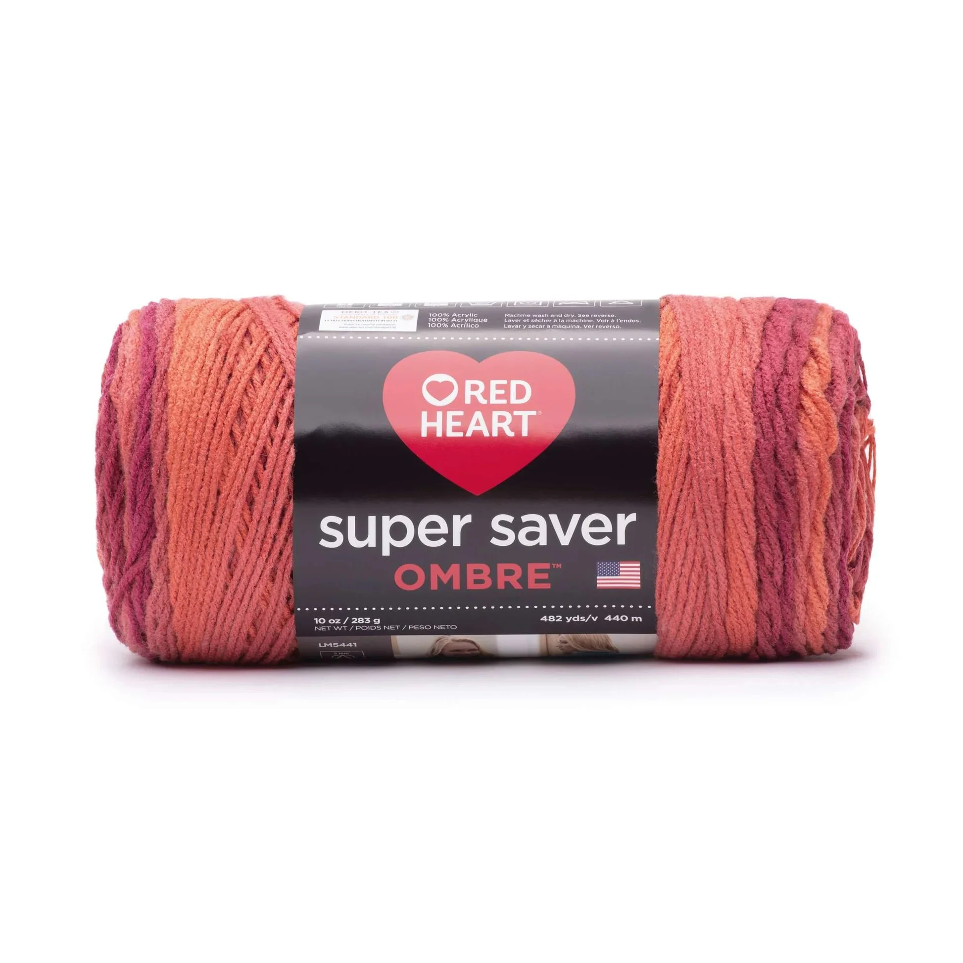 Red Heart Super Saver Ombre Yarn - Image 41