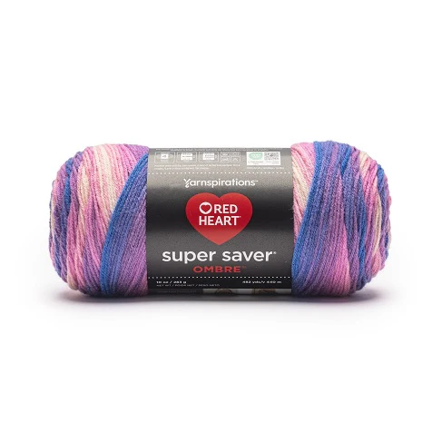 Red Heart Super Saver Ombre Yarn - Image 51