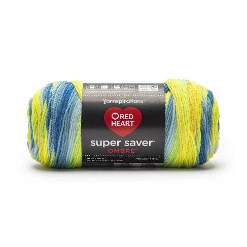 Red Heart Super Saver Ombre Yarn - Image 57