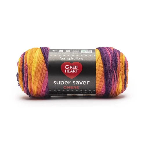 Red Heart Super Saver Ombre Yarn - Image 63