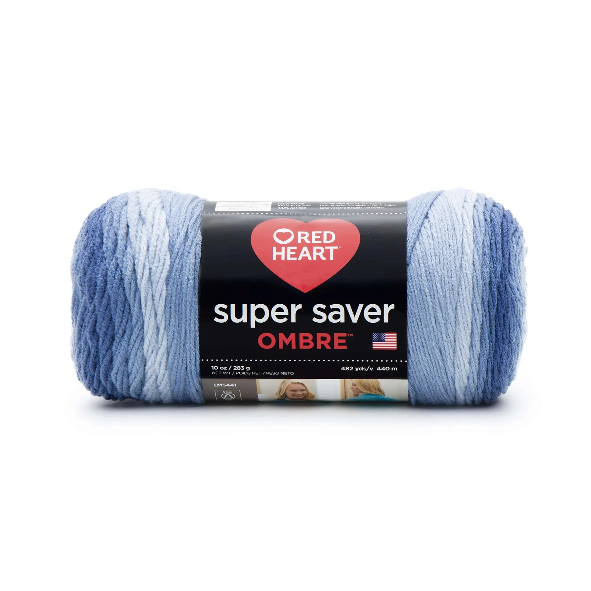 Red Heart Super Saver Ombre Yarn - Image 7