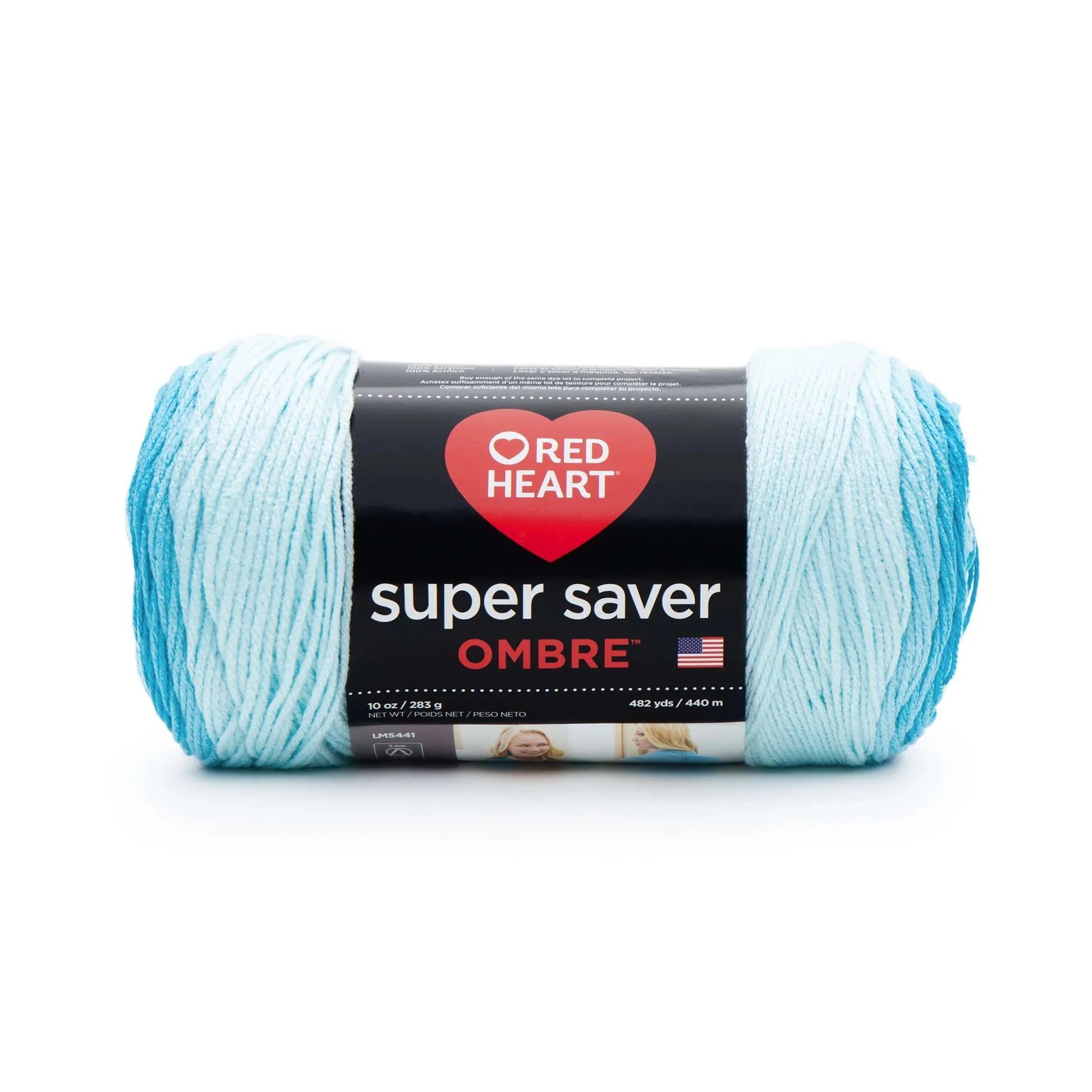 Red Heart Super Saver Ombre Yarn - Image 9