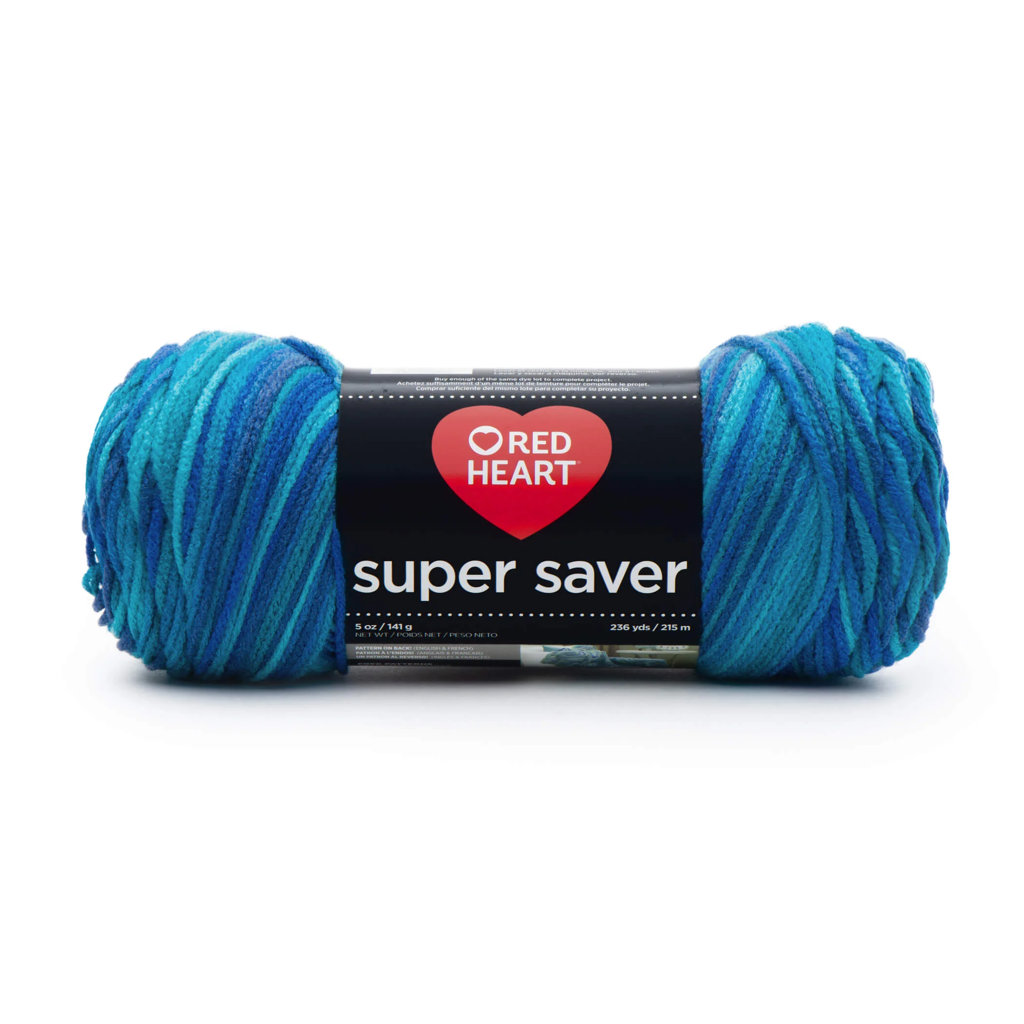 Red Heart Super Saver Yarn (Stripes, Prints, Variegated) - Image 5