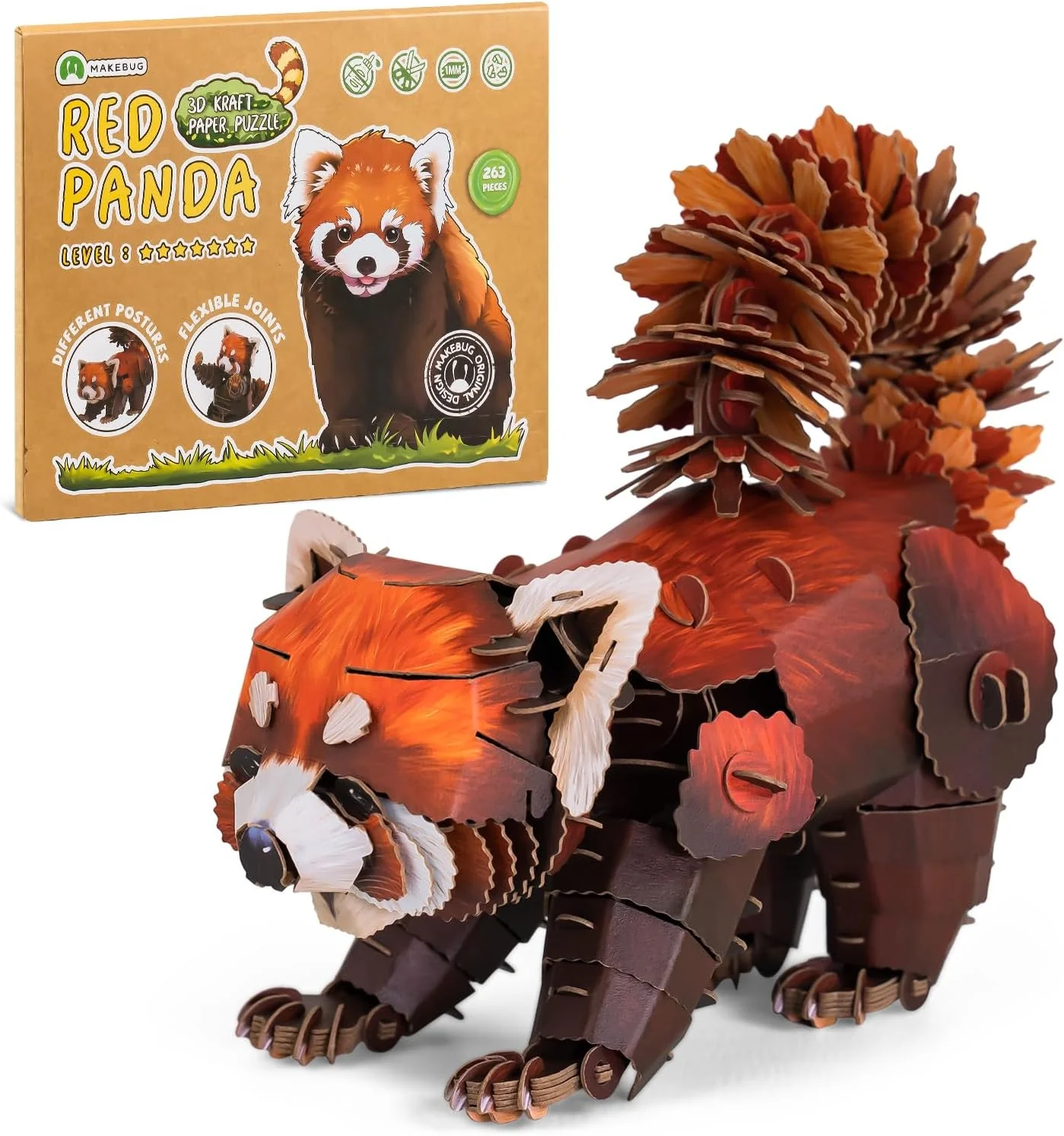 Red Panda 3D Puzzle - Image 9