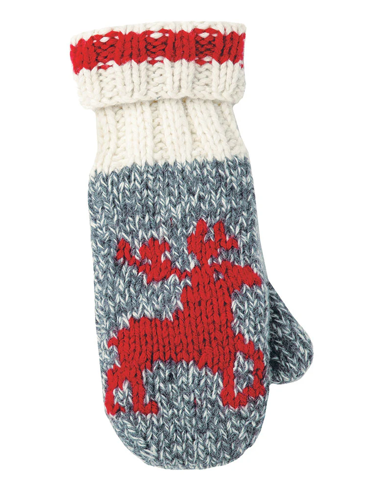 Reindeer Hat & Mittens Pattern - Image 2