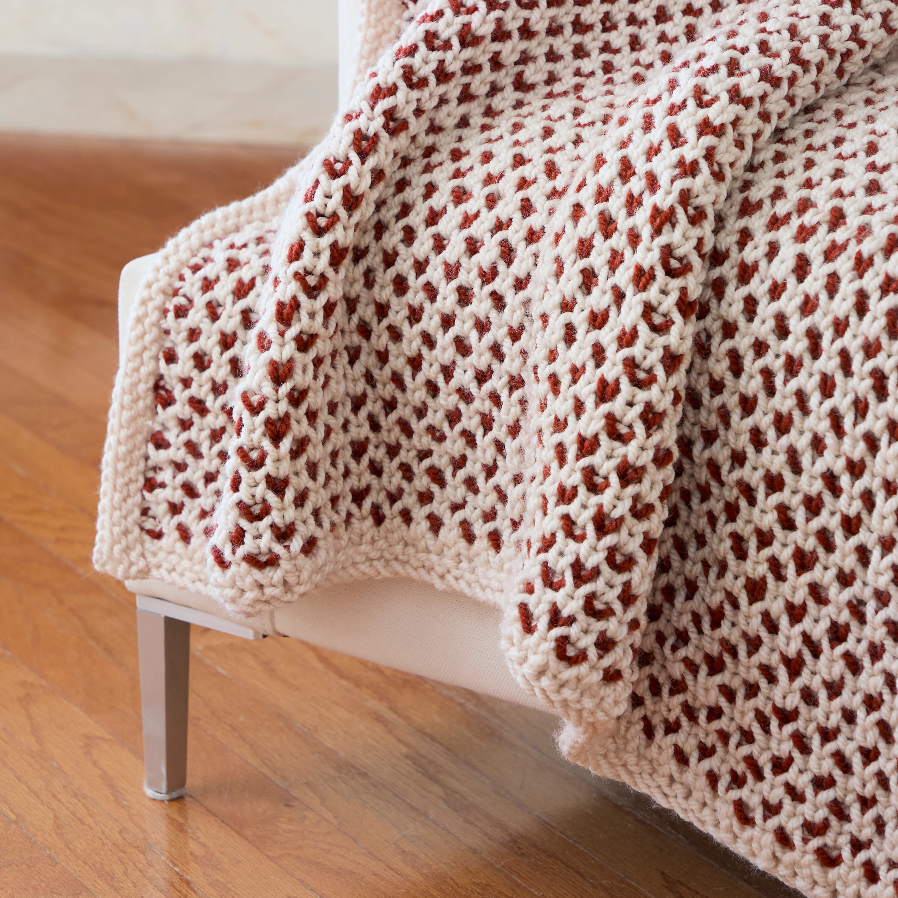 Reversible Dotted Blanket - Image 2