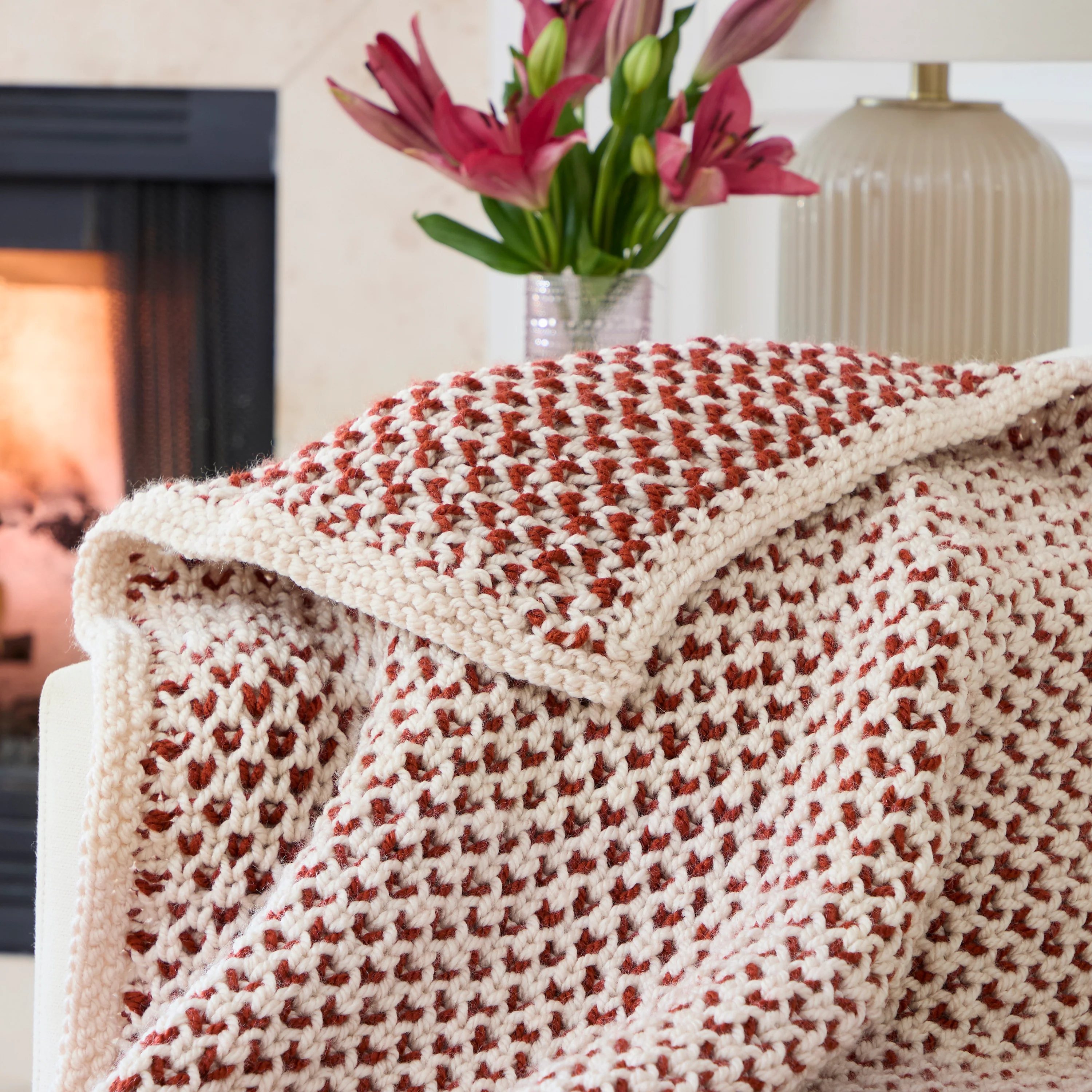 Reversible Dotted Blanket - Image 3
