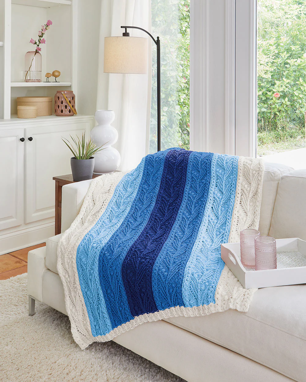 Ribbed Leaves Throw - Image 10