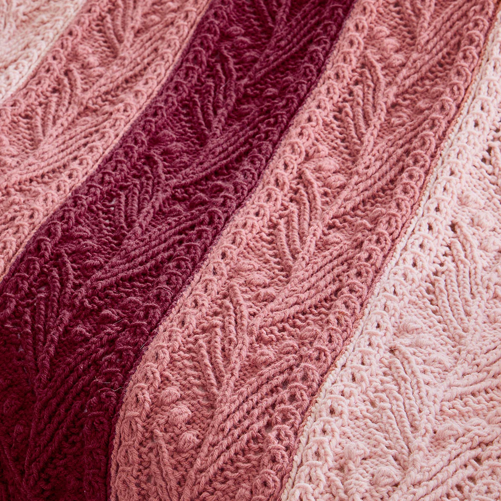 Ribbed Leaves Throw - Image 3