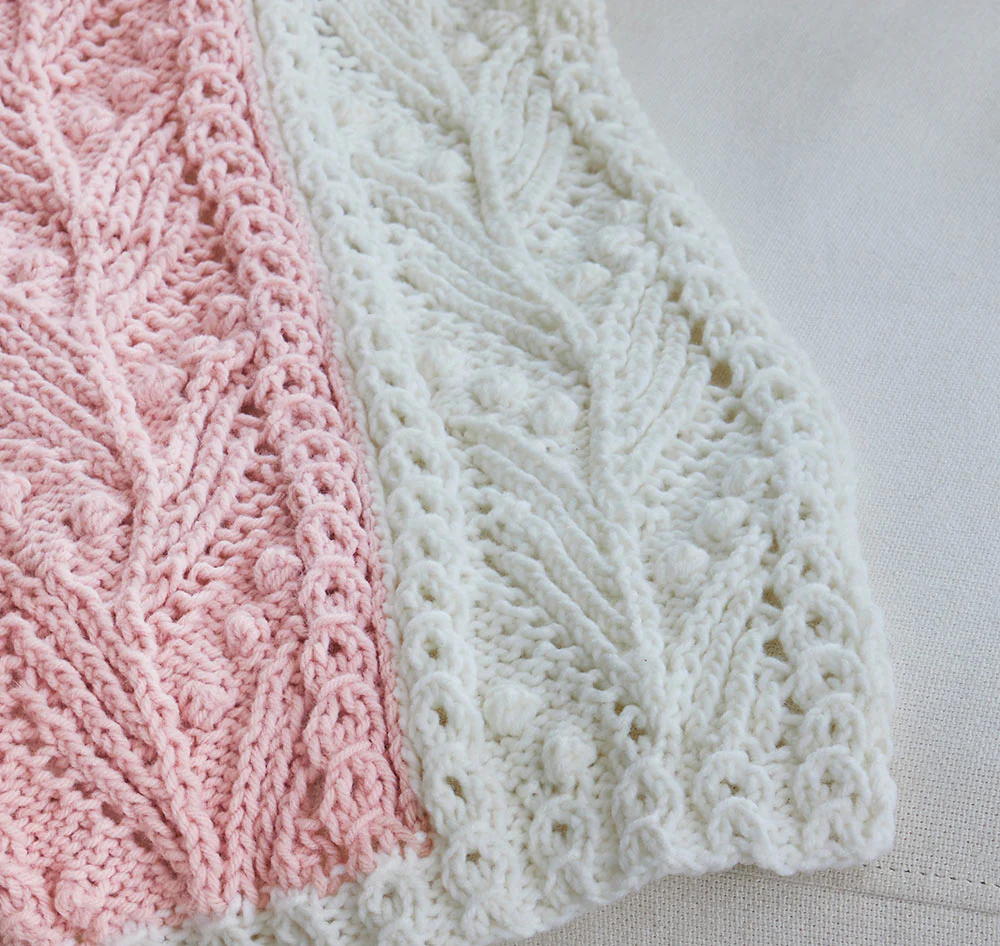 Ribbed Leaves Throw - Image 5