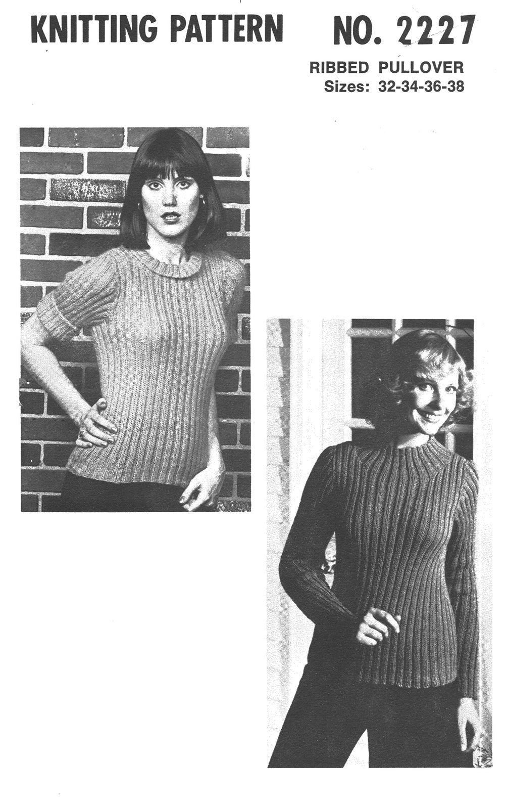 Ribbed Pullover Pattern - Image 2