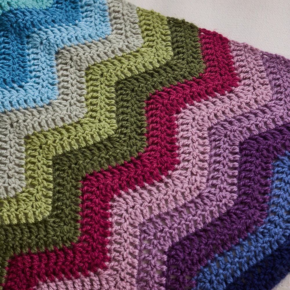 Ripple of Many Colours Throw - Image 4