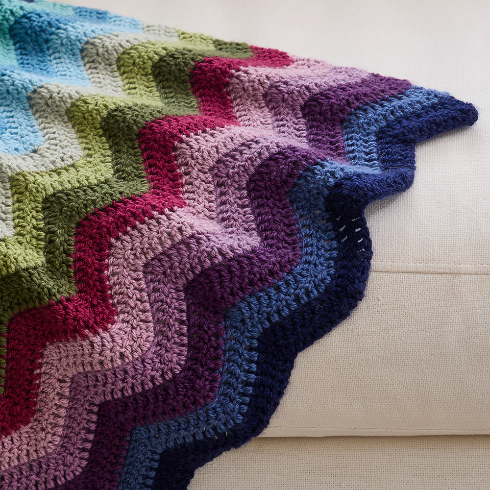 Ripple of Many Colours Throw - Image 5