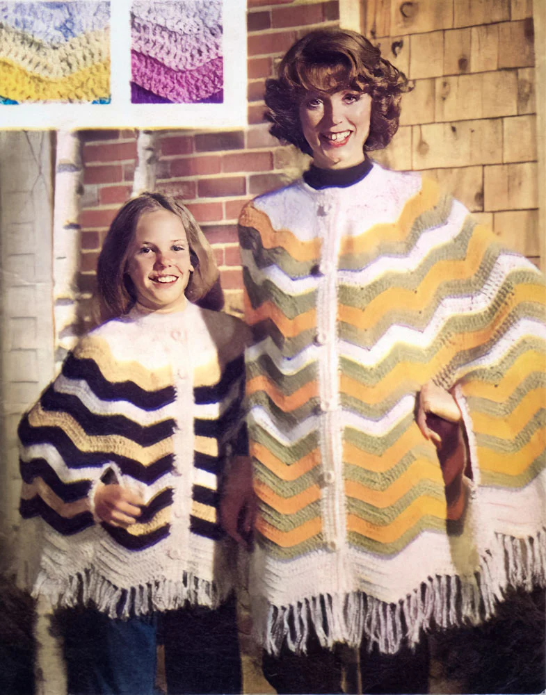 Ripple Poncho Pattern - Image 2