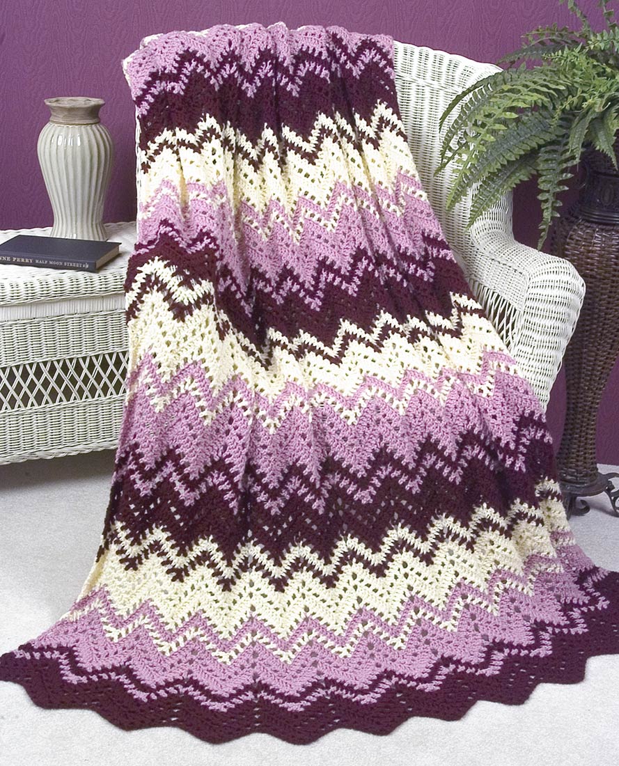 Rippled Lace Throw Pattern - Image 2