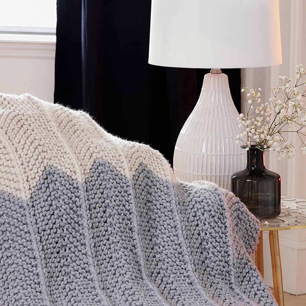 Rippled Stripes Blanket Pattern - Image 4