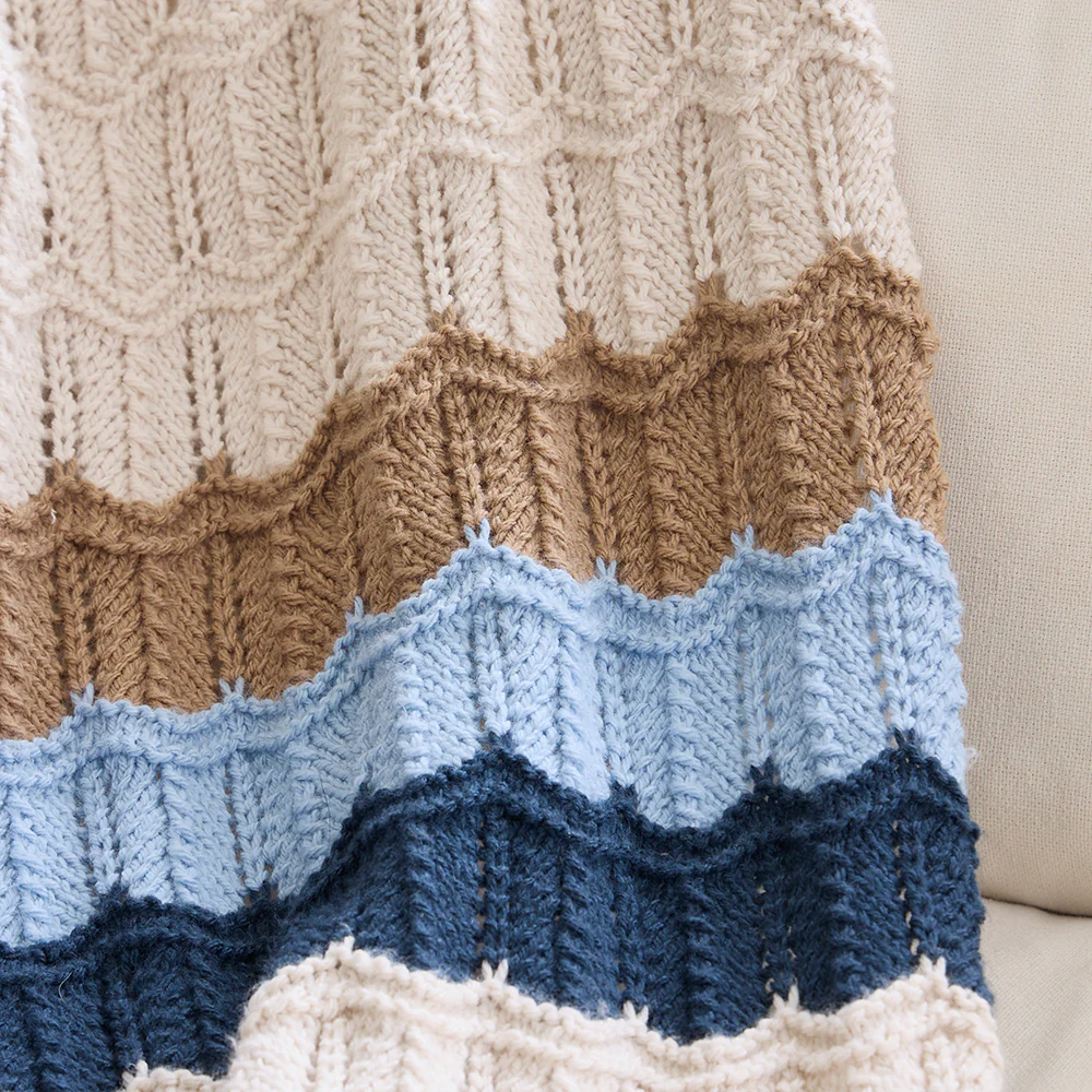 Rippled Tranquility Blanket - Image 4