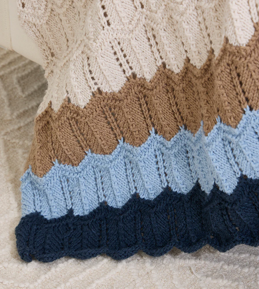 Rippled Tranquility Blanket - Image 5